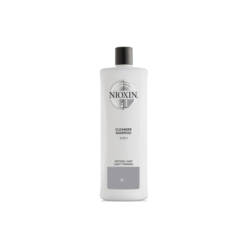 Nioxin System 1 Cleanser Champú, 1000 ml