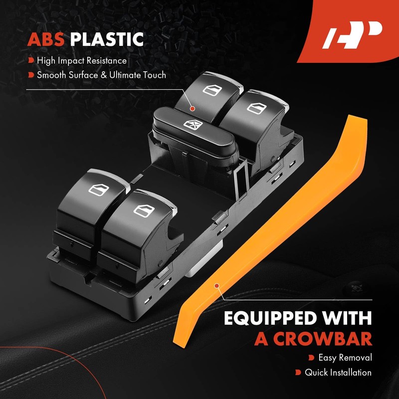 A-Premium Master Power Window Switch Compatible with Volkswagen Jetta 2011-2016,