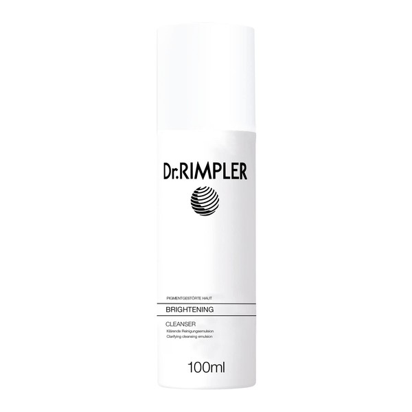 Dr. Rimpler Cleansing Gel with Fruit Acid "Brightening Cleanser", Mild Facial Cleansing for Pigment Disorders, Scars and Impurities, 200 ml