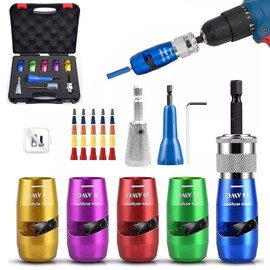 MM Electronicles Wire Stripper For Drill Wire Stripping Twisting Tool Upgrade Electrical W/ Case