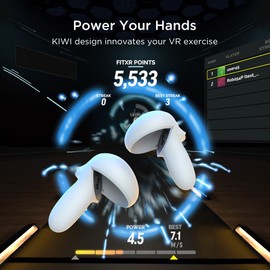 KIWI design VR Dumbbell Compatible with Quest 2