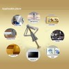 Gypsum Board Wall Plug, CTRICALVER Plaster Board Wall Plug Extension