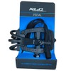 XLC PD-R01 Road 9/16" Platform Bike Pedals with Toe Strap