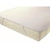 EXKLUSIV HEIMTEXTIL Mattress Protector Mattress Topper with 4 Elastic Bands