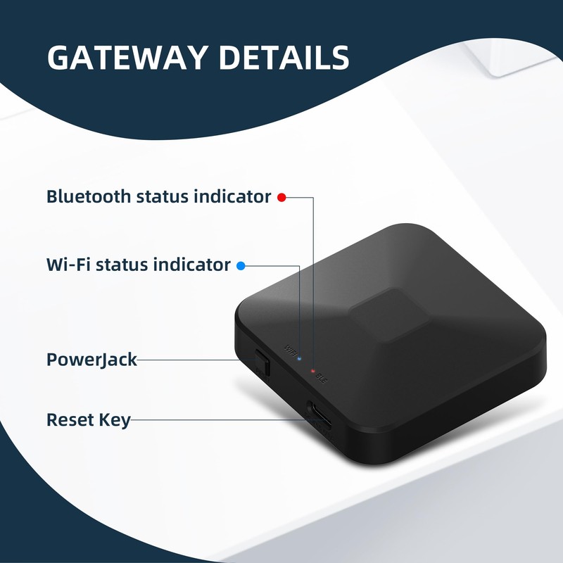 TUYA Smart Lock WiFi Gateway, G2 Hub for Smart Door