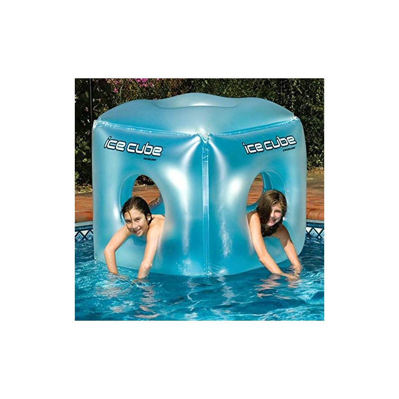 Swimline Ice Cube Fun Pool Float Habitat 50"