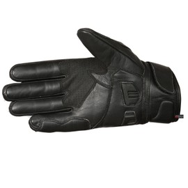 Jackets 4 Bikes Men's Premium Cowhide Leather Motorcycle Gloves Cruising Riding Street Racing ATV Dirt Bike Motocross Palm Sliders Knuckle Armor Protected Powersports Biker Gear Glove Black XL