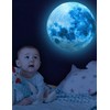 happykau Luminous Stickers (1049 Piece Set), Luminous Stars, Moon +