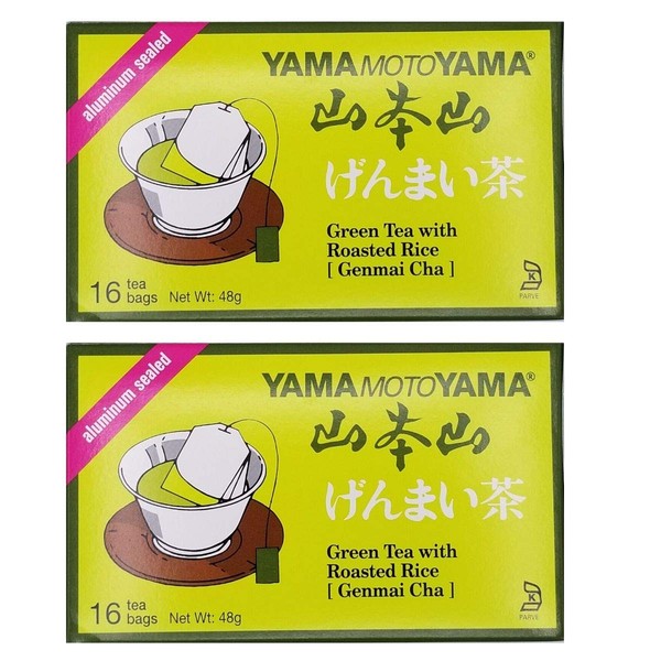 Yamamotoyama Japanese Tea Packs (Genmai-cha (Brown Rice))