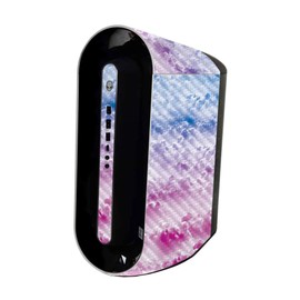 MightySkins Carbon Fiber Skin Compatible with Alienware Aurora R11 Gaming Desktop - Candy Clouds | Protective, Durable Textured Carbon Fiber Finish | Easy to Apply and Change Styles | Made in The USA