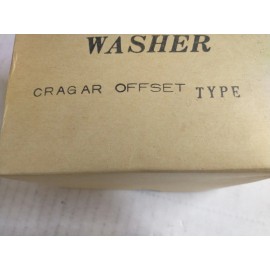 AMERICAN ACCERIES 20 CRAGAR OFFSET WASHERS CHROME 20 PCS