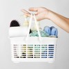 ALINK Plastic Shower Caddy Basket with Handle, Portable Organizer Storage