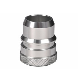 BILLFARO Silver Blow Off Valve Mod,Billet Car UPR Vent to Atmosphere Mod Plug Fuel System Parts for F150 Ecoboost/Raptor Expedition Engines 2.7 3.5L 2013-2023