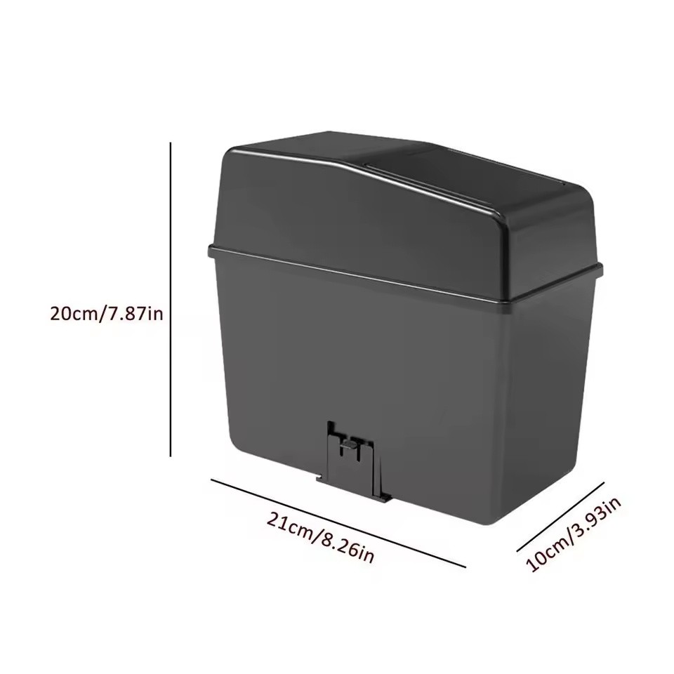 Car trash bin dimensions