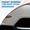 CZShiYue Car Front Bumper Tow Hook Cover Cap Towing Eye