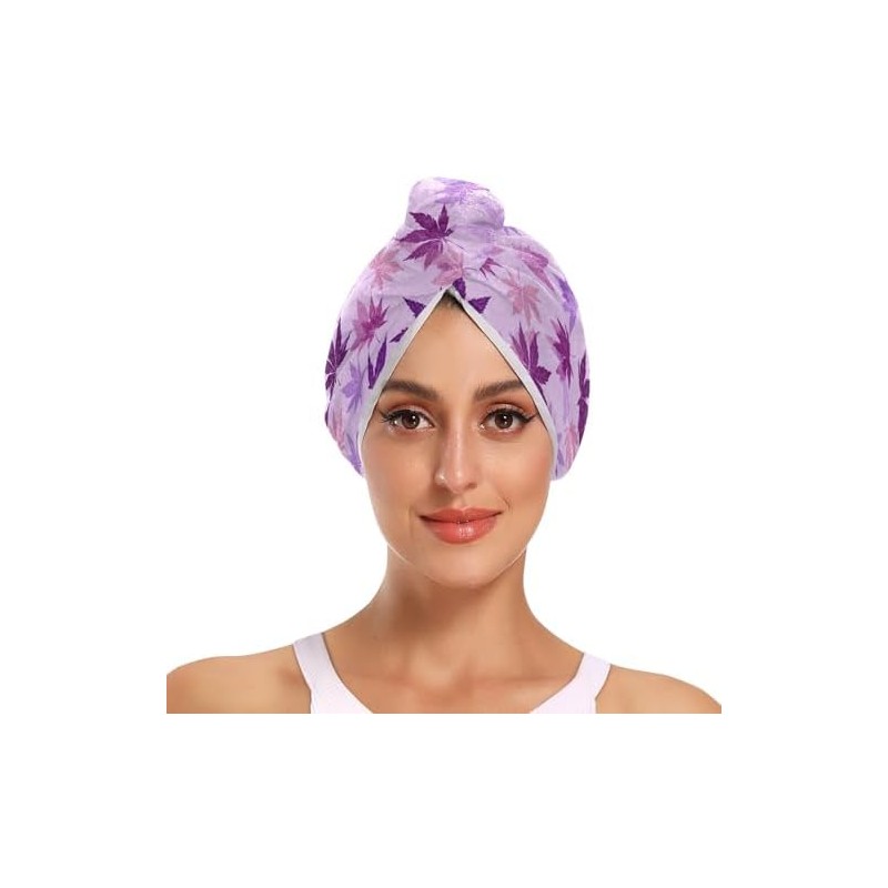 Toallas de microfibra para cabello largo y corto con botón