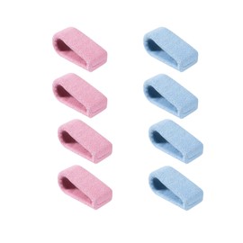 xutong Pack of 8 Duvet Clips, Secure Duvet Holder in Pink and Blue, Non-Slip Fixing Clips for Duvets, Fixers without Needles