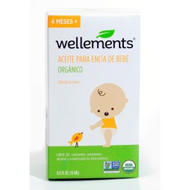 Wellements Aceite Para Encía de Bebé Orgánico/Baby Tooth Oil/Dentición 15 ML