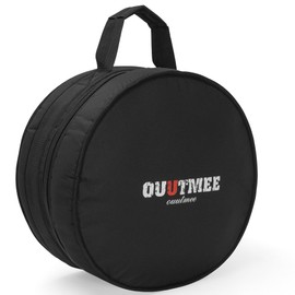OUUTMEE Drum Bag For Snare 14"x5.5"/14"x6.5", 10mm Thick Padded Travel Drum Case