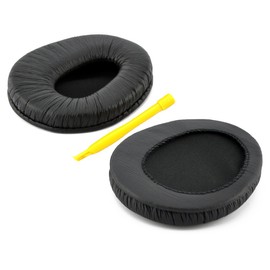 Geekria Replacement Earpads + Headband Protector Set for MDR Z600, V600, V900, V900HD, V7509 Headphones (Black)