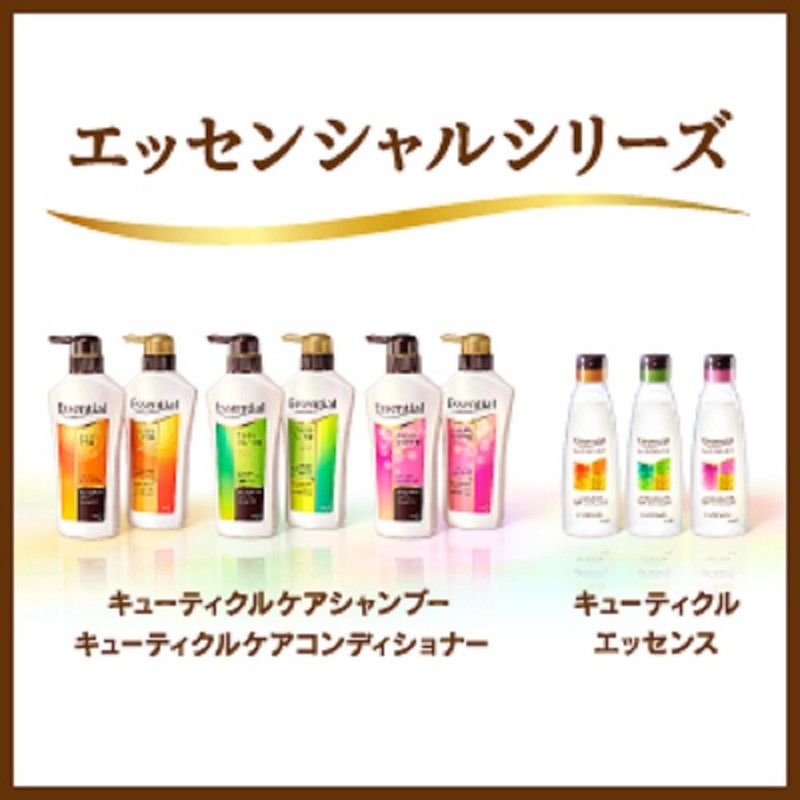 Essential Shampoo and Smooth Hair