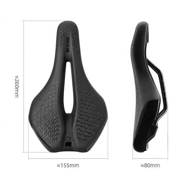 BYKING Road Bike Saddle – Lightweight Comfortable Bicycle Seat with