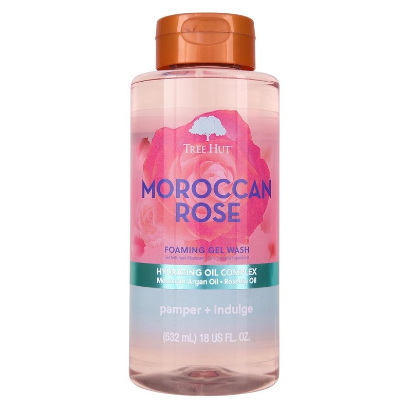 Tree Hut Moroccan Rose Foaming Gel Wash