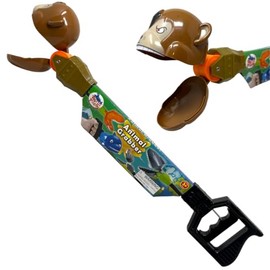 WARM FUZZY Toys 21” Monkey Grabber Toy - Monkey Toy Hand Grabber for Kids - Durable Plastic Animal Grabber - Prizes for Birthday Gifts, Goodie Bags, Prize Box Animal Party Favors & PTA Carnival