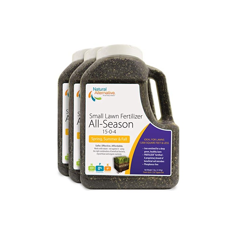 Natural Alternative Small Lawn Fertilizer Bundle Deal (3)