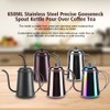 Yosoo 650ML De Acero Inoxidable precisas Gooseneck Goteo de la