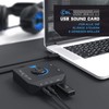 CSL - USB Sound Card External - Sound Card with