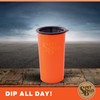 Spit Bud Original Hunter Orange Spittoon For Chewing - Portable
