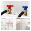 Watflow 3/4" Fittings, 1 Ft Y Mixer Hose for Washing