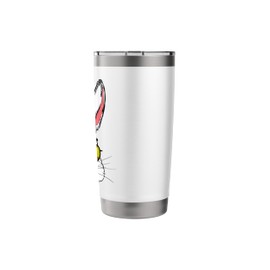 Cute Easter Bunny Softball Sunglasses Easter Day Men Boys Stainless Steel Insulated Tumbler