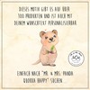 Mr. & Mrs. Panda Quokka Happy Make-Up Bag, White, Hand