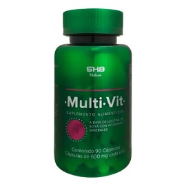 Multivitaminico 90 Caps Complejo B Vitaminas Minerales 5H8                                                                                            