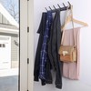 WEBI Coat Rack Wall Mounted,10 Hooks for Hanging Coats,30 Inch