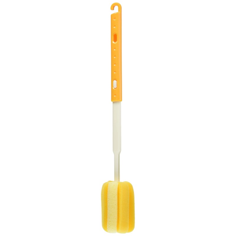 Kokubo Bottle Sponge, Adjustable Handle Length 2 Levels, Telescopic Bottle