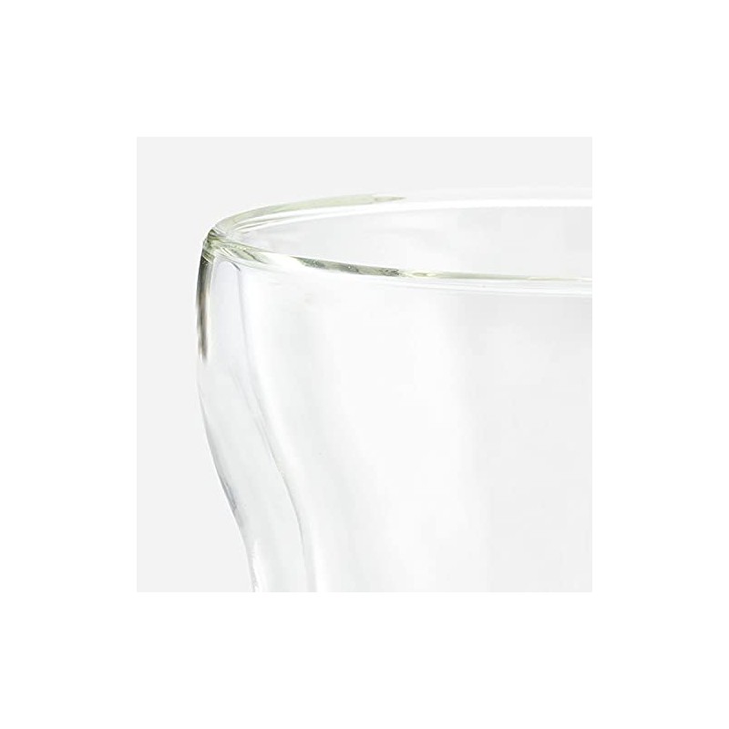 KEYUCA Ripple Double Wall Glass, 7.8 fl oz (200 ml)