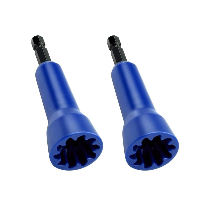 2 PCS Wire Nut Twister Tool with 1/4" Chuck Wire