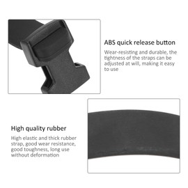 Diving Knife Straps, Diving Quick Release Rubber Knife Straps Snorkeling Replacement Dive Knife Belt for Snorkeling Free Diving