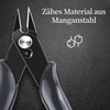 Pack of 10 Electronic Side Cutters Small: 130 mm Mini