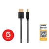 Monoprice 4K Certified Premium High Speed Slim HDMI Cable -