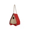 Woodlink 25424 Red Canoe Wren Bird House