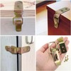 LUORNG 4PCS Metal Cabinet Luggage Trailer Door Hood Lock Clamp