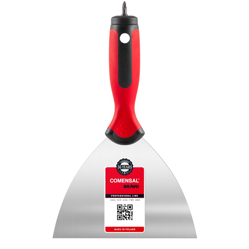 COMENSAL® Screw Handle Spatula 150 mm - Plaster Tools -