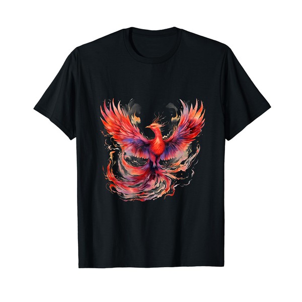 Firebird Reborn Phoenix Fire Phoenix Bird Mythical Bird T-Shirt