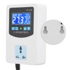Temperature Controller Digital Microcomputer Intelligent Thermostat Protector Switch 1500WUS Plug