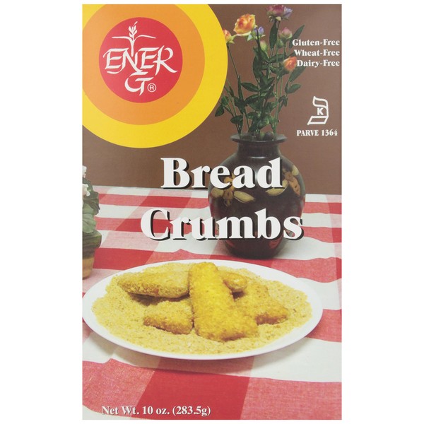 Ener-G Foods, Bread Crumbs, Dairy Free, Wheat & Gluten Free, 10.02 oz