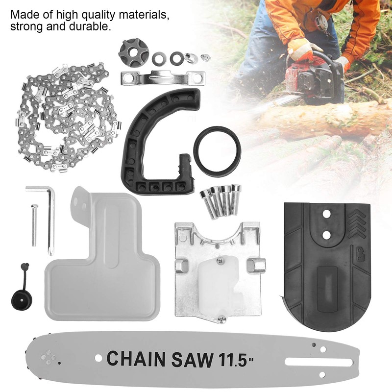 TOPINCN Chain Saw Converter Angle Grinder Electric Chainsaw for Accessories